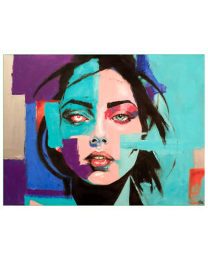 pomiędzy wydruk giclée 80x100 cm