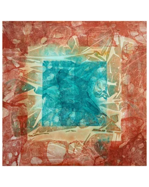 sylwia bajsert bęczkowska,can’t touch me, 2026, akryl na płótnie, 100x100 cm