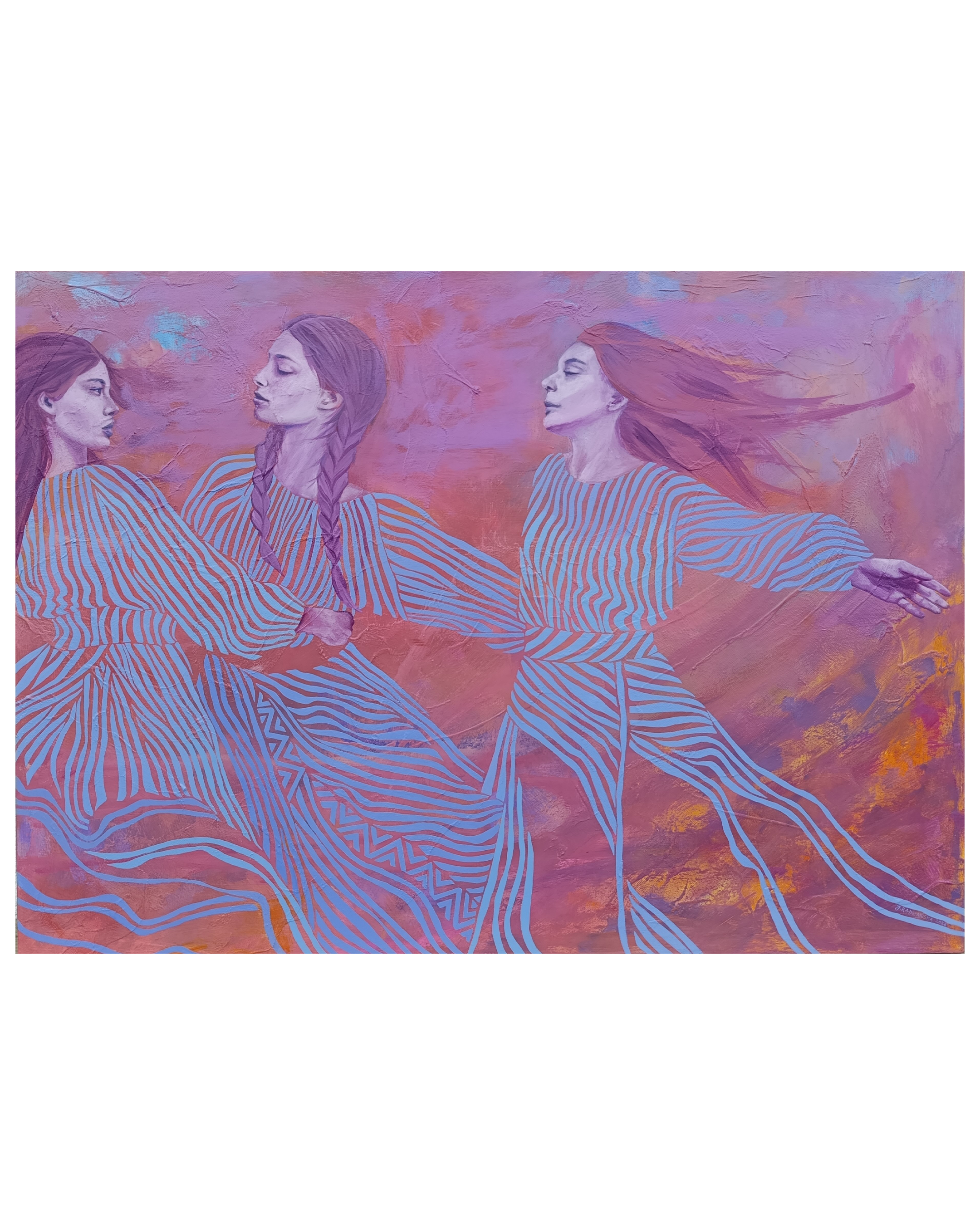 joanna radwańska, zimna rzeka, 94x130 cm akryl, płótno joanna radwańska, zimna rzeka, 94x130 cm akryl, płótno